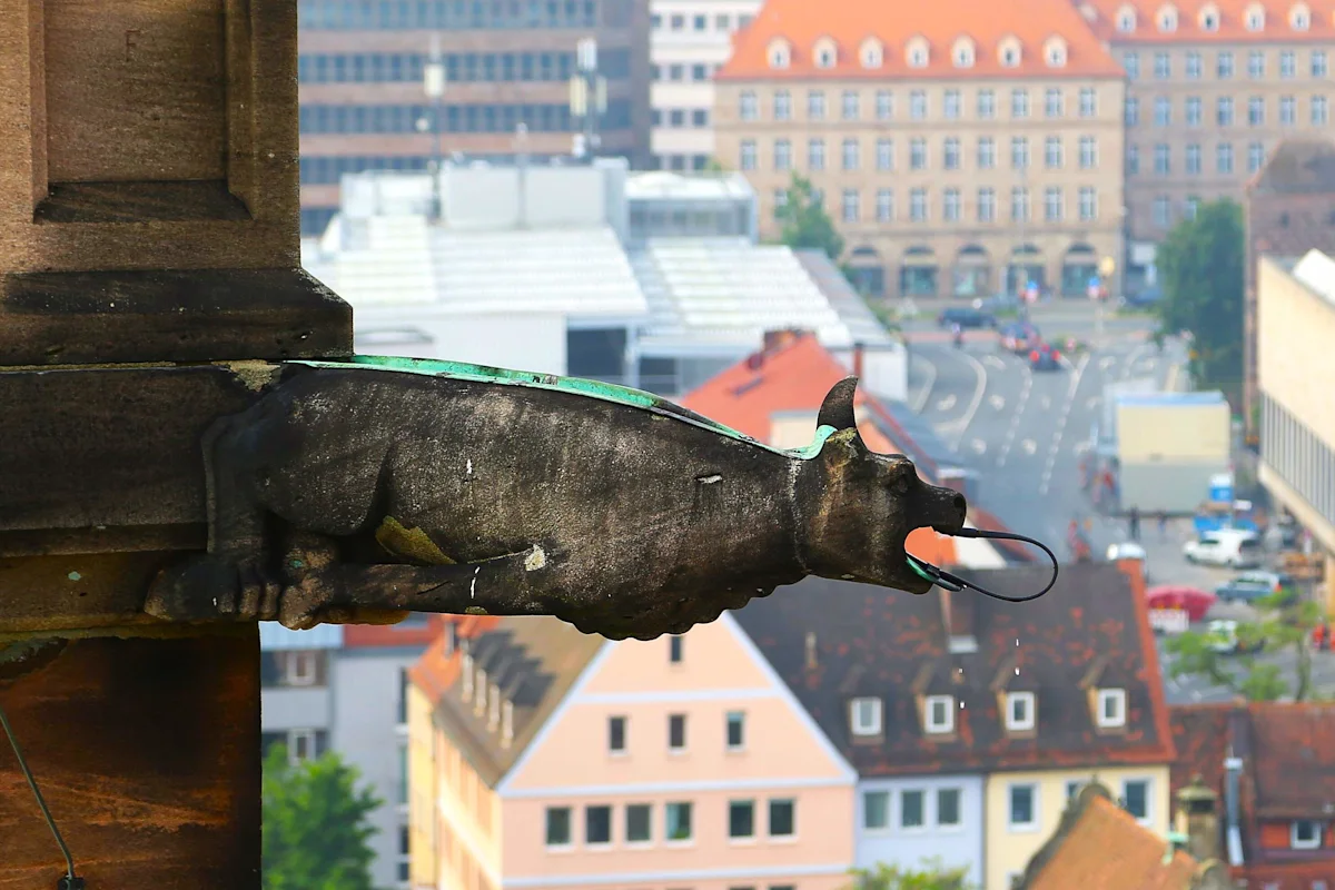 Platz 10: Chimäre der Lorenzkirche, Nürnberg (BY)