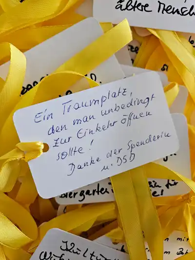 Hotel Bellevue am Tag des offenen Denkmals 2025 Wunschzettel | Fotoquelle: Diana Bičo / DSD