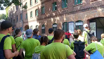 Stralsund (MV) Denkmalbaustelle Jugendbauhütten Stalsund | Fotoquelle: Jugendbauhütten Stralsund 