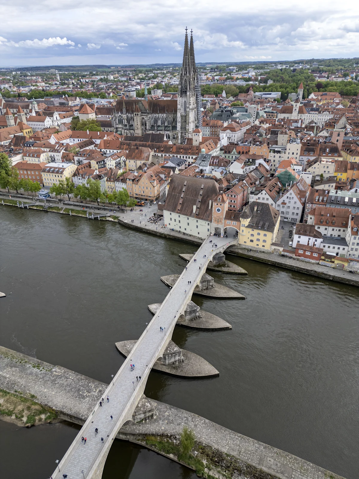 Steinerne Brücke in Regensburg Steinerne Brücke in Regensburg