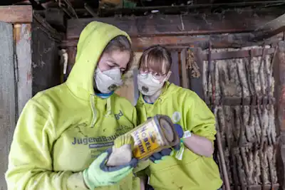 RP Bad Neuenahr-Ahrweiler Fluthilfecamp unserer Jugendbauhütten 2024 © Jan Bosch 19516o 024832 | Fotoquelle: Jan Bosch