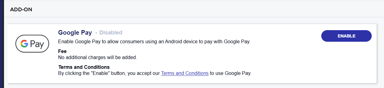 Google pay portal