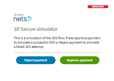 3D Secure simulator