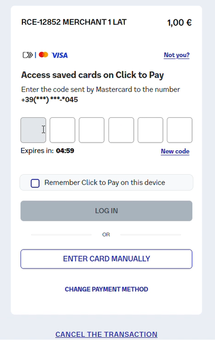 OTP verification and alternative options