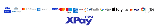 Payment logos with all cards - white background