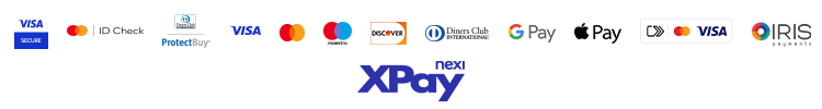 Payment logos without American Express - transparent background