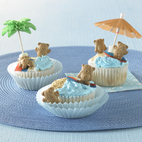 Petits gâteaux « oursons à la plage » P’TITE ABEILLE