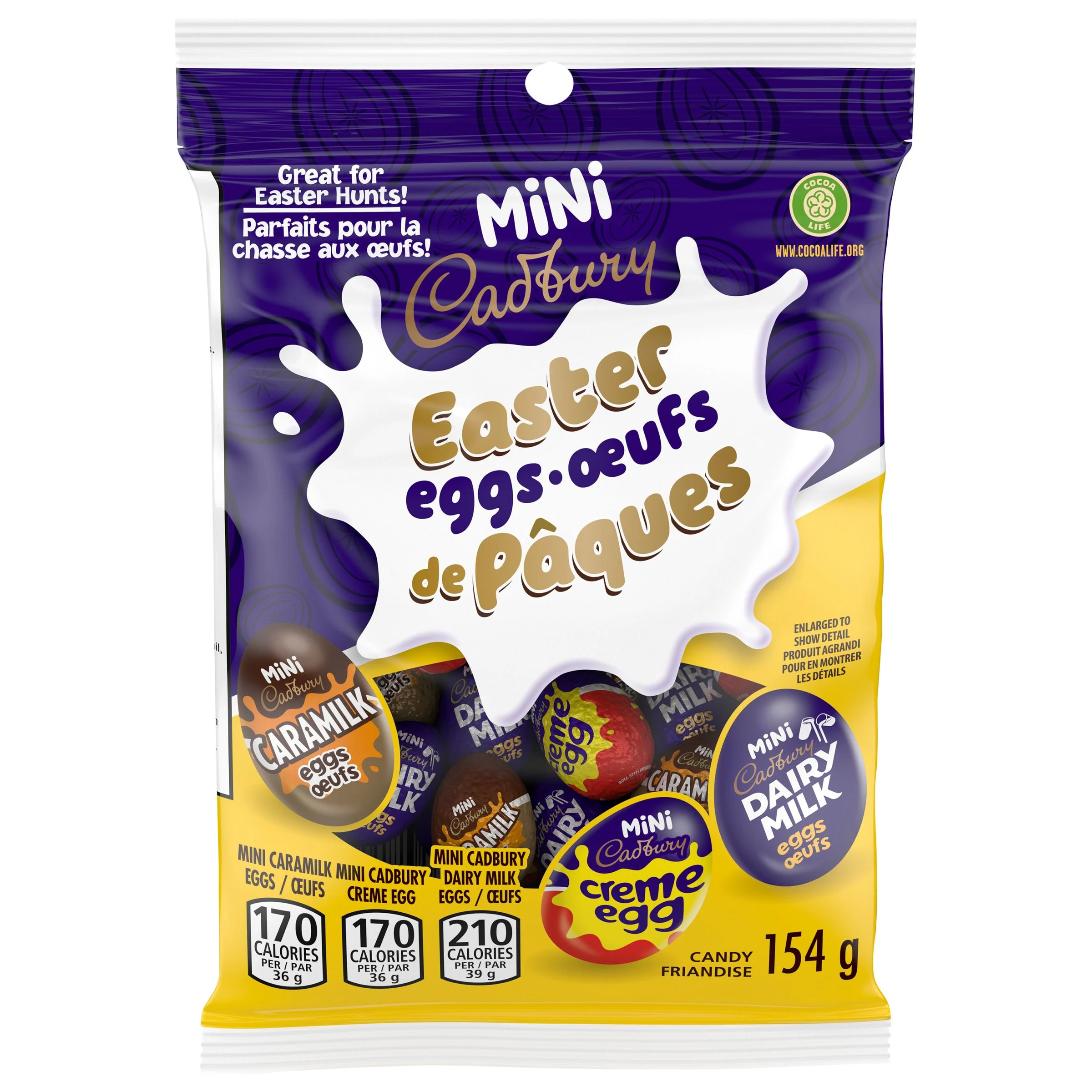 CADBURY ASSORTED EGGS 154G