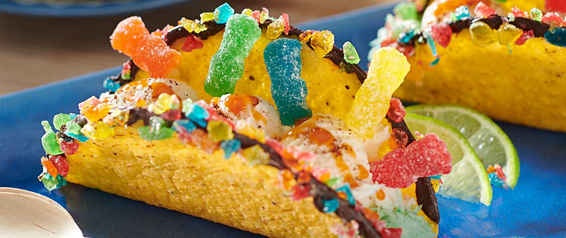 SOUR PATCH KIDS Ice Cream Tacos
