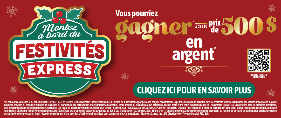 Carrés croquants PREMIUM PLUS pour un Noël blanc image