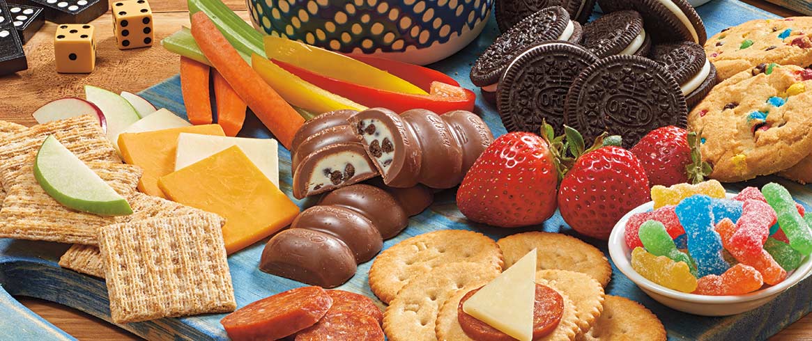 Family Game Night Snacking Board