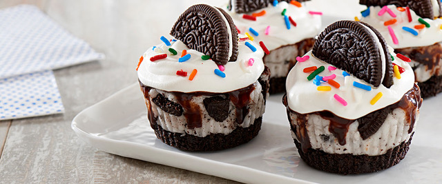 Petits gâteaux OREO à la crème glacée