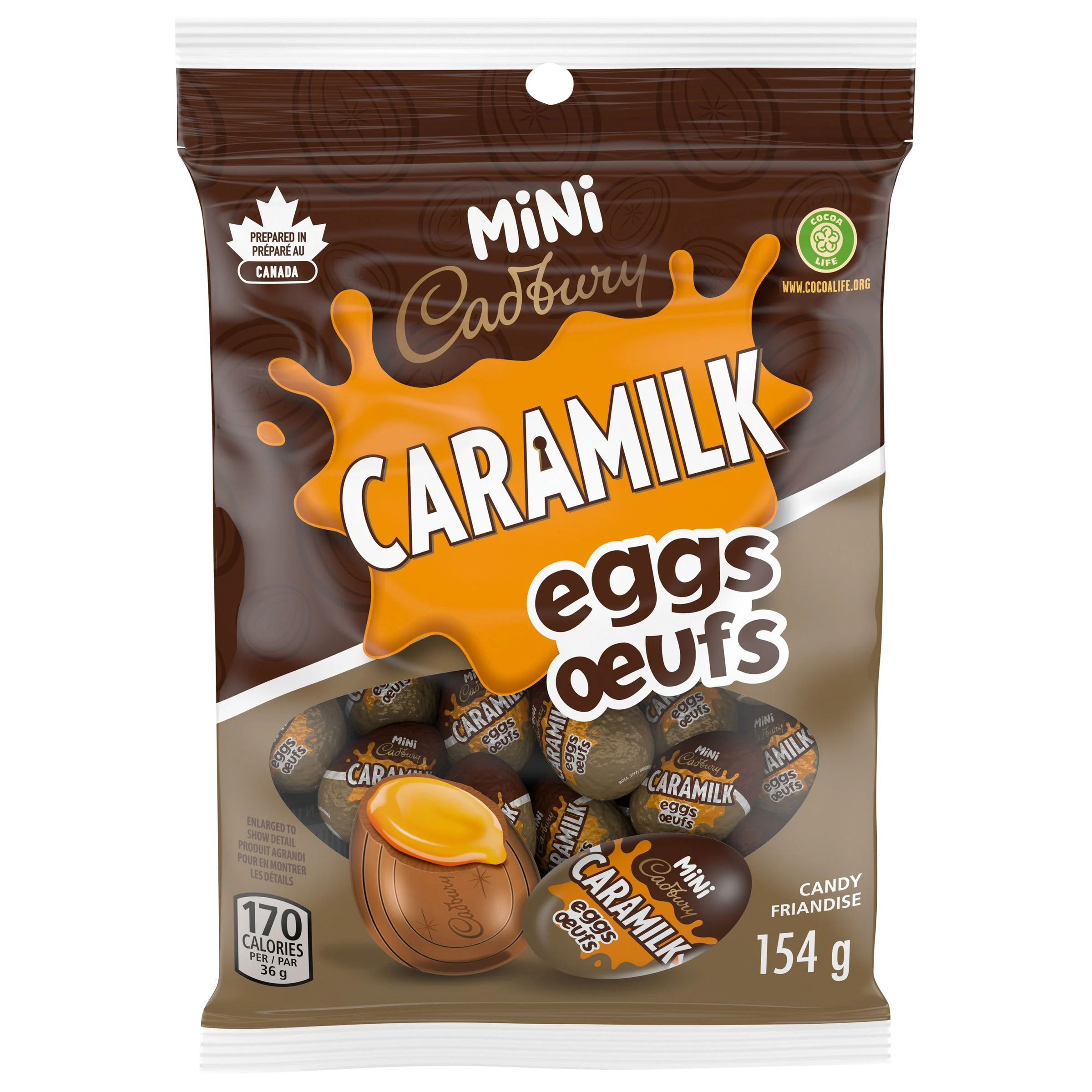 CADBURY CARAMILK EGGS 154G