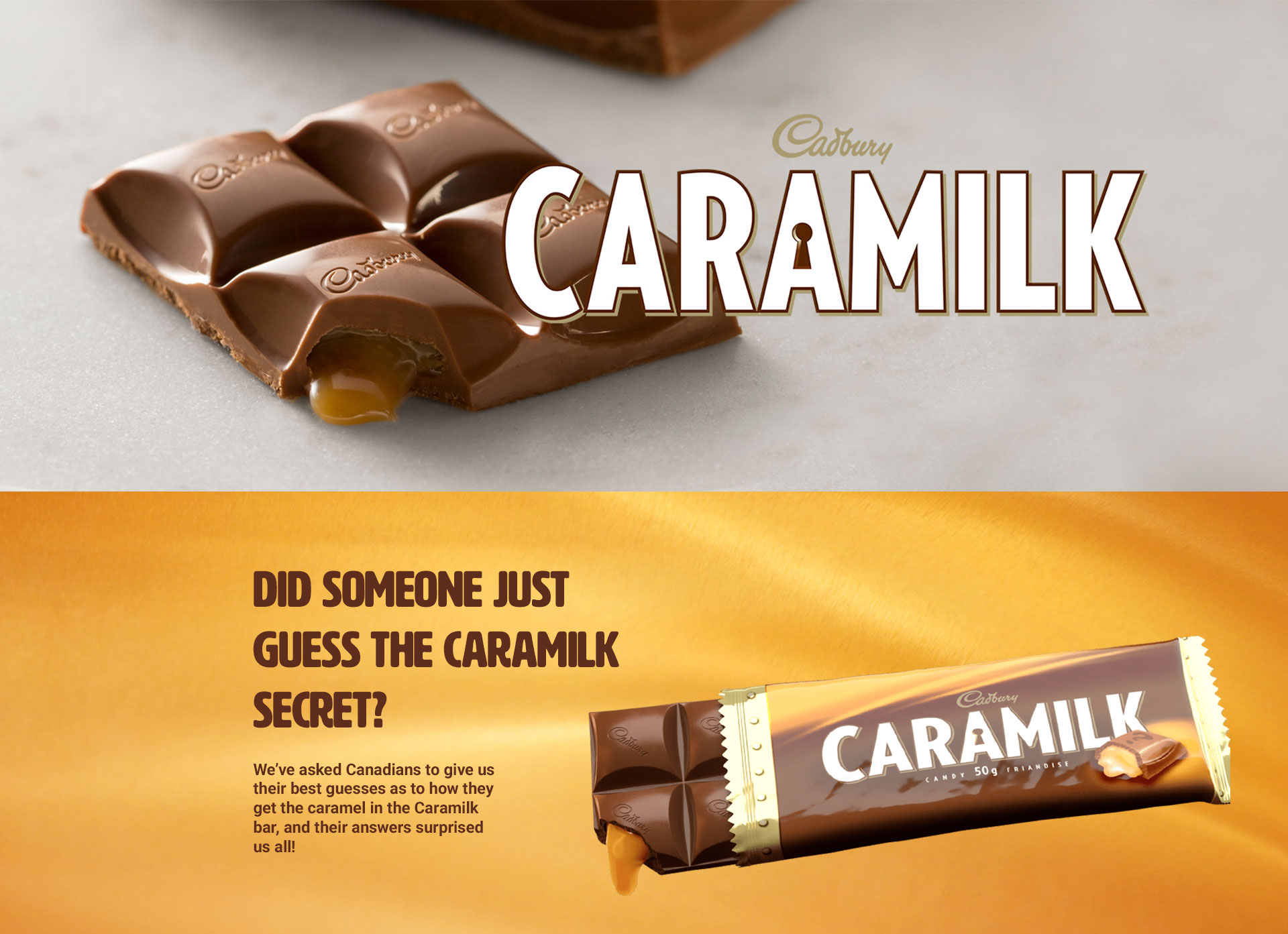 CADBURY CARAMILK