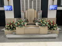 Velká obřadní síň krematoria Liberec