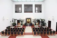 Velká obřadní síň krematoria města Brna