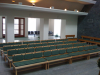 Obřadní síň na hřbitově v Mařaticích - Uherské Hradiště