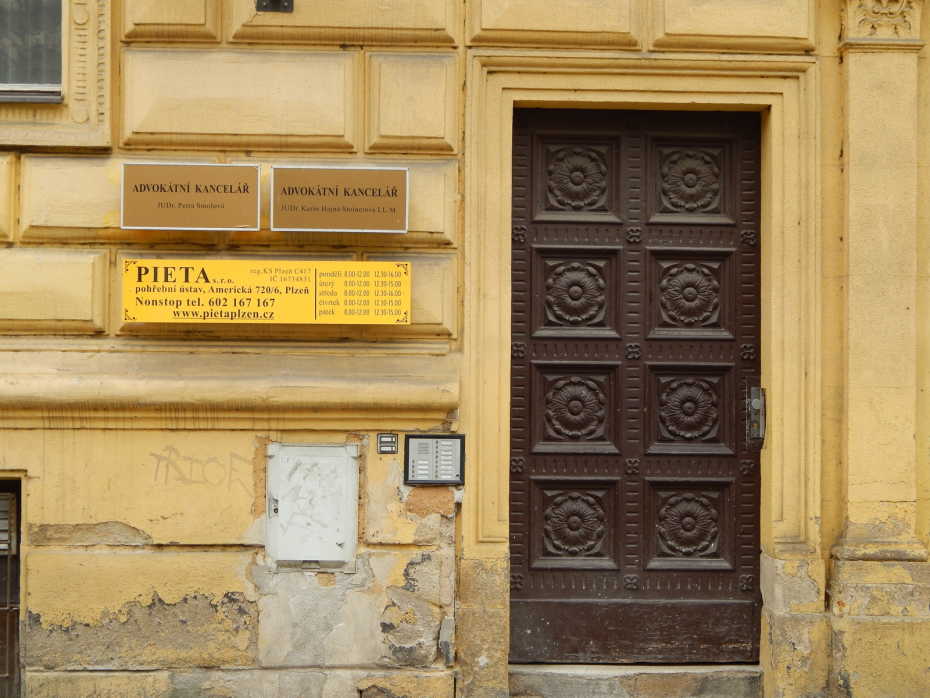 Pieta - Americká, Plzeň