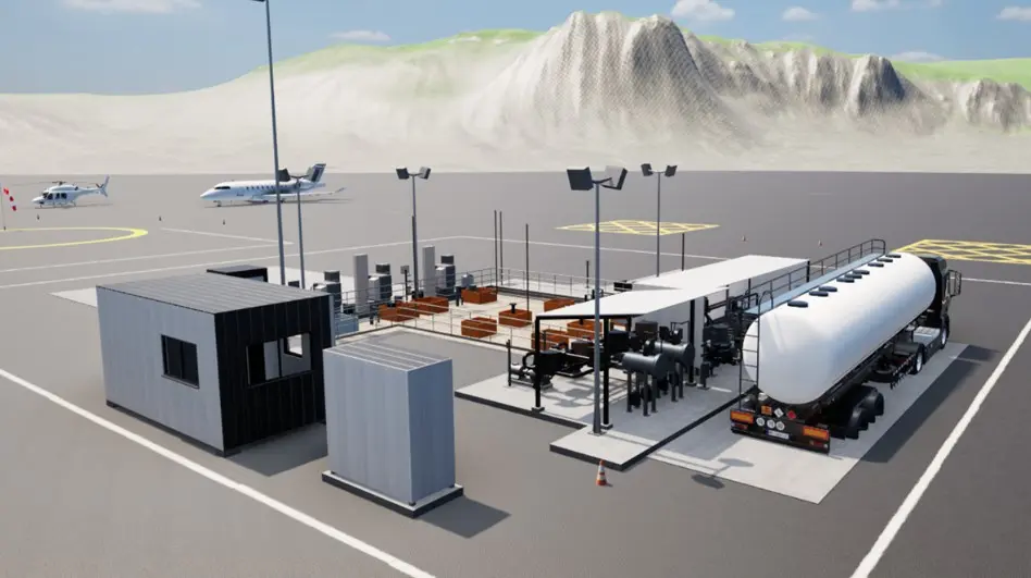 Image Rénovation & extension de la station aviation pour TotalEnergies