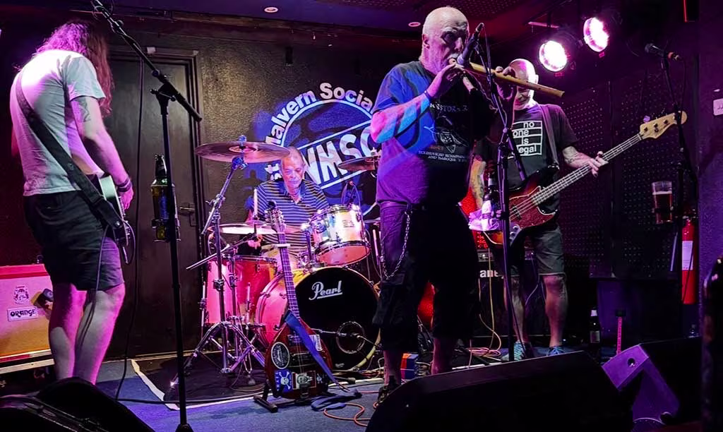 Attila the Stockbroker & Barnstormer 1649 at West Malvern Social Club (11 July 2026) Attila the Stockbroker & Barnstormer 1649 at West Malvern Social Club (11 July 2026)