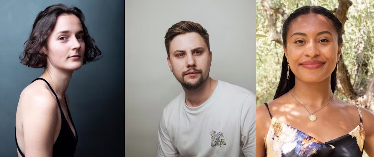 From left to right: Camilla Seale, Sam Young & Jasmine Flicker