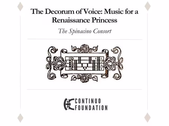 The Decorum of Voice The Decorum of Voice
