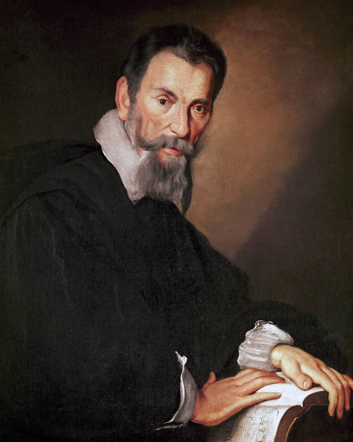 Born in 1567 in Cremona, then a border town close to the Republic of Venice, Claudio Monteverdi lived in the city until 1591 before entering the service of Duke Vincenzo I Gonzaga of Mantua (Portrait by Bernardo Strozzi c. 1630) Born in 1567 in Cremona, then a border town close to the Republic of Venice, Claudio Monteverdi lived in the city until 1591 before entering the service of Duke Vincenzo I Gonzaga of Mantua (Portrait by Bernardo Strozzi c. 1630)