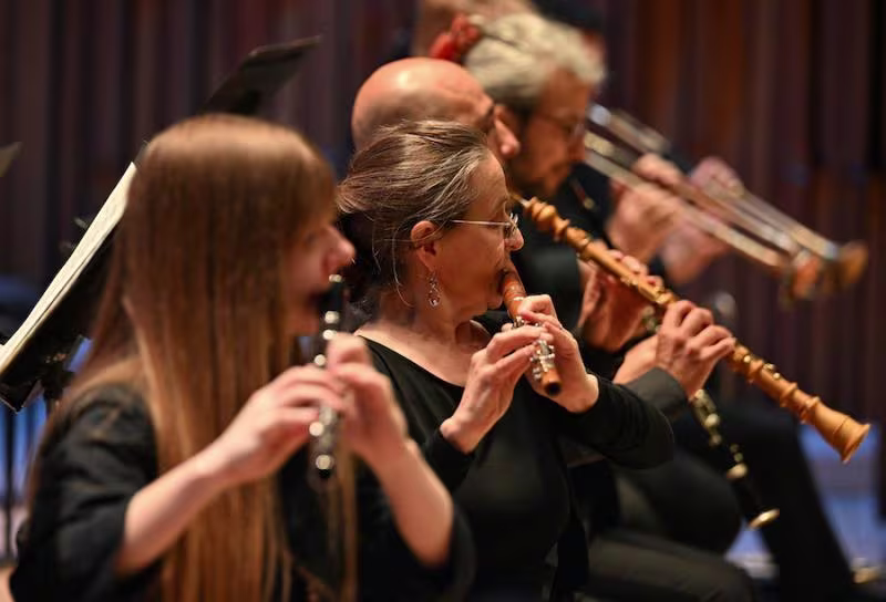 The woodwind players of Academy of Ancient Music (image courtesy of AAM) The woodwind players of Academy of Ancient Music (image courtesy of AAM)