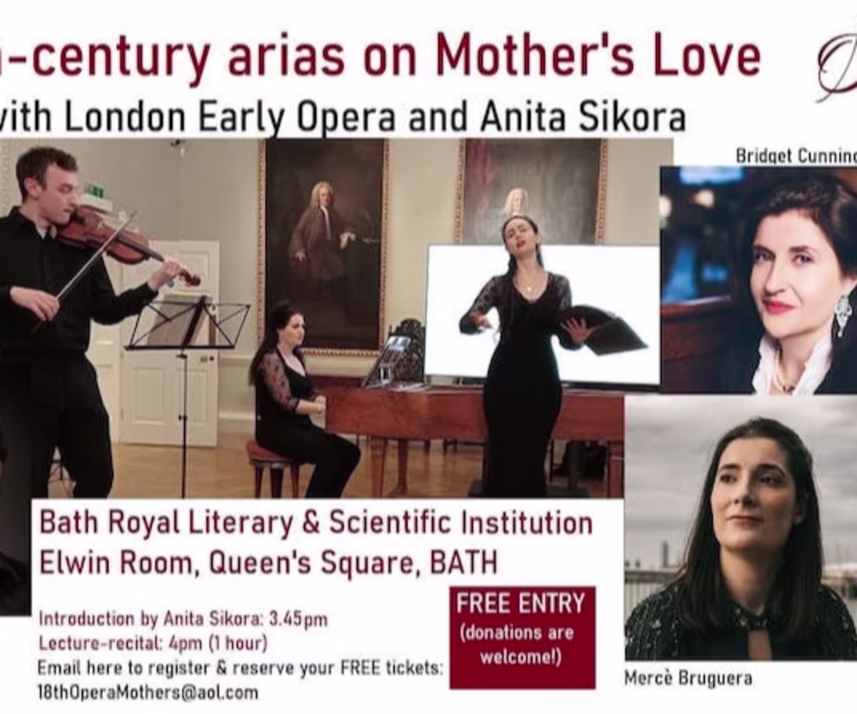18th-century arias on Mother's Love 18th-century arias on Mother's Love