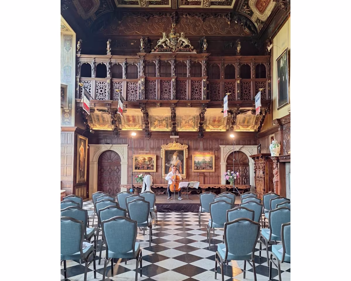 The Marble Hall, Hatfield House The Marble Hall, Hatfield House