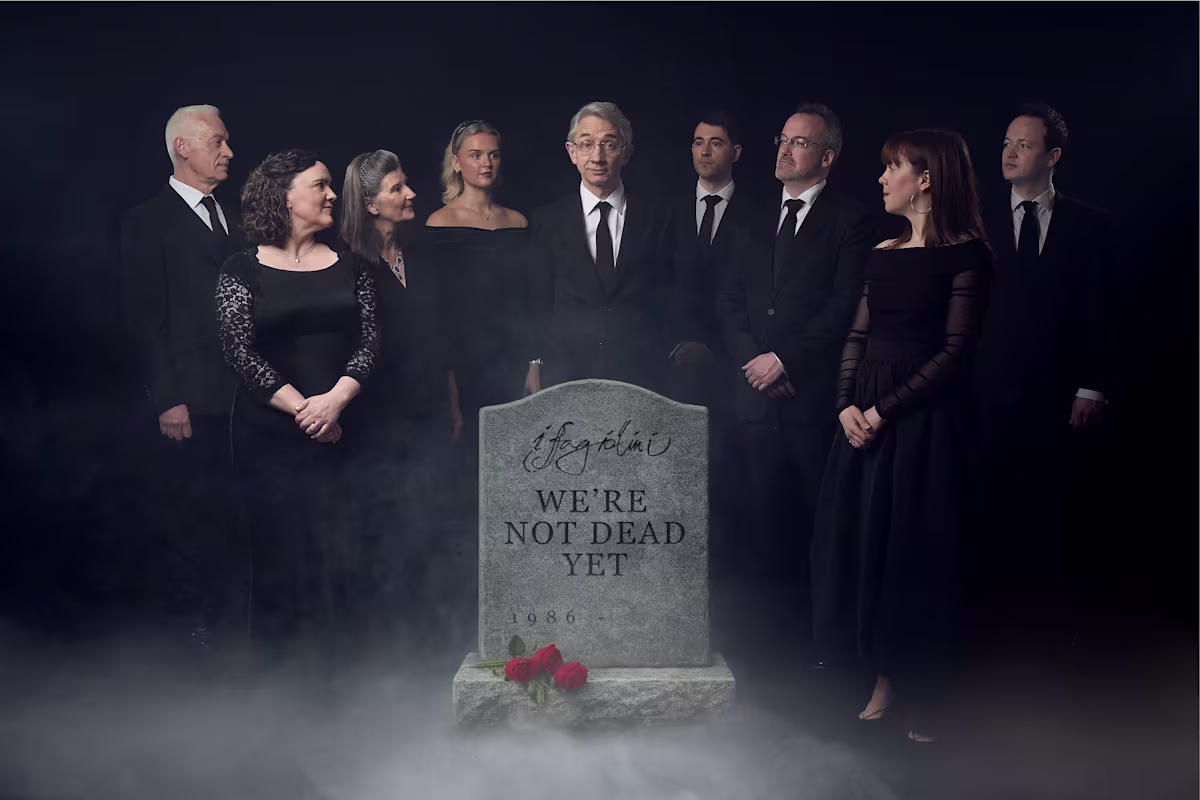 I Fagiolini will be on their 40th-anniversary tour with ‘We’re not Dead Yet’ | photo by Matt Brodie