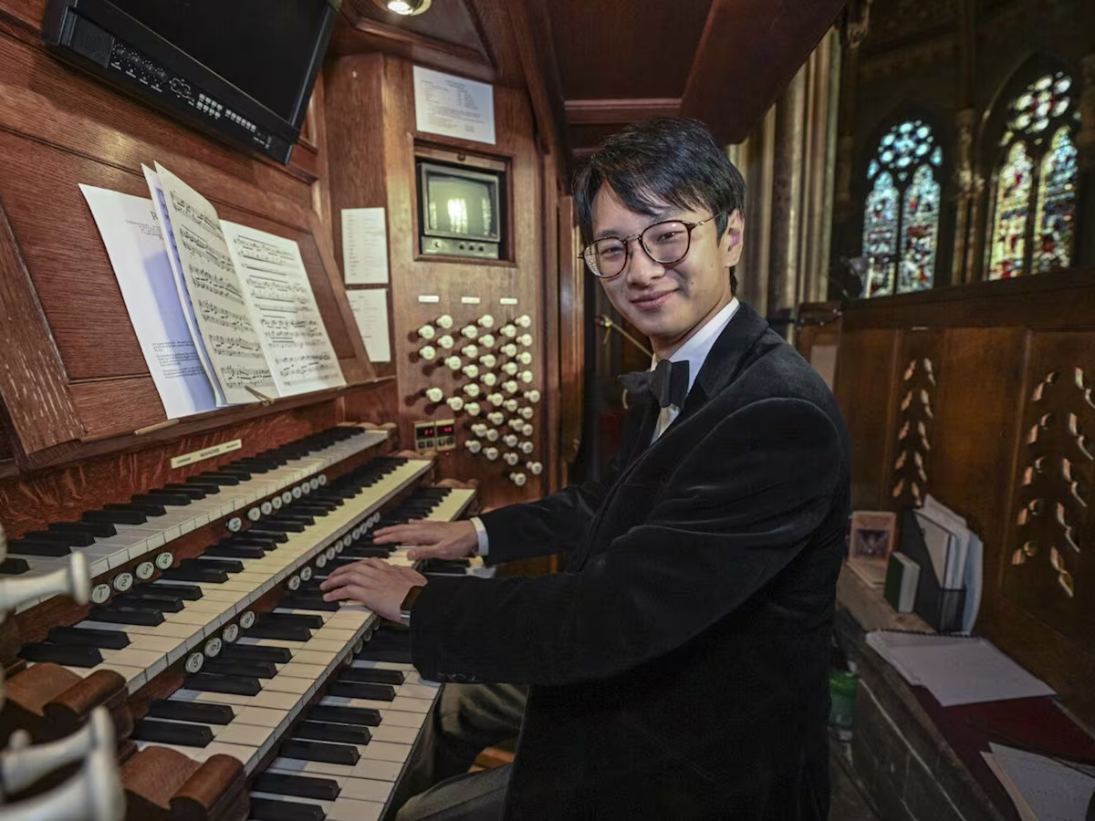 Organist Tingshuo Yang will perform ‘Bach: Arranged’ on 5 November. Organist Tingshuo Yang will perform ‘Bach: Arranged’ on 5 November.