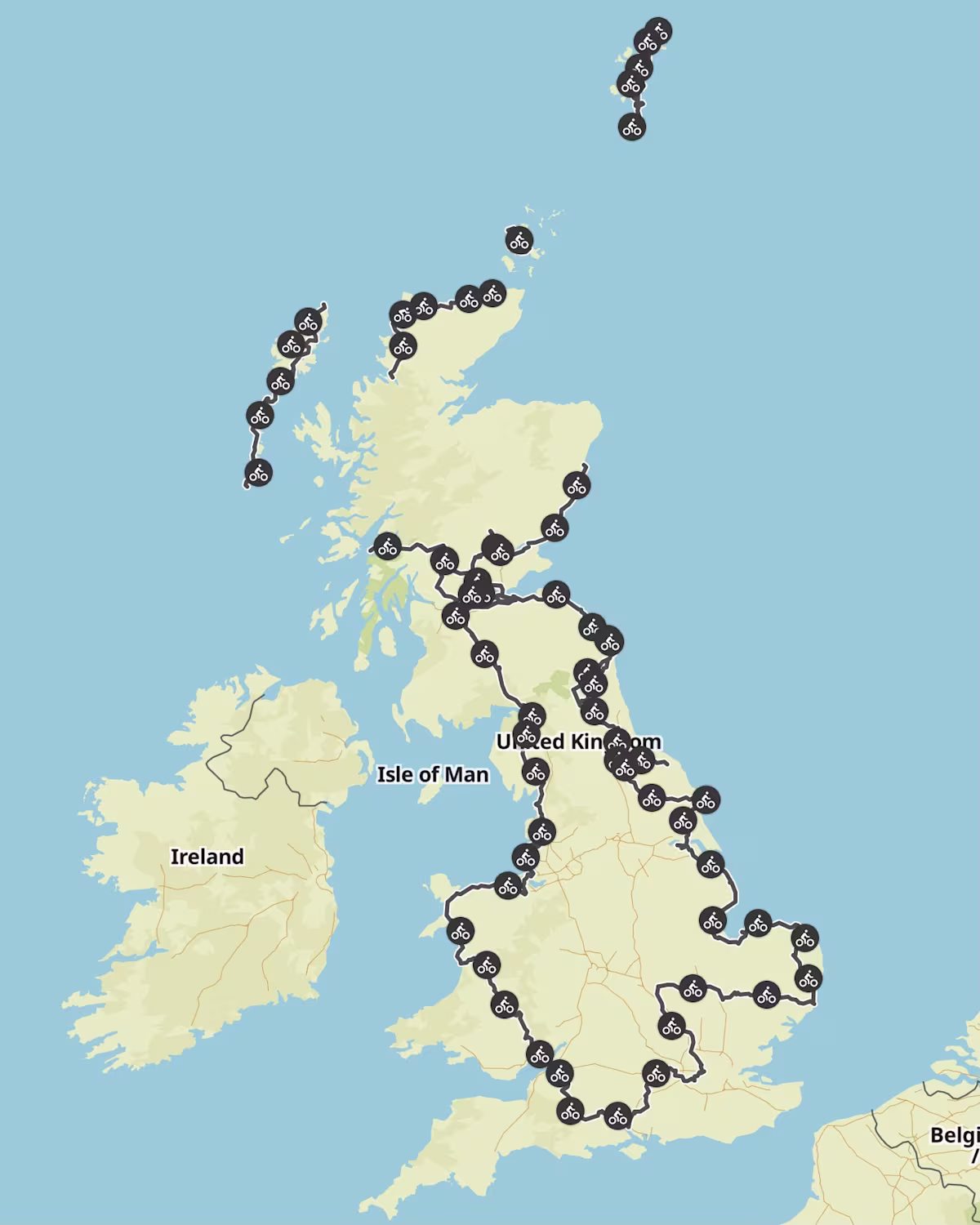 Sarah Small’s Good Again? cycling journey took her through 31 destinations – an incredible 4,500 km on two wheels. Sarah Small’s Good Again? cycling journey took her through 31 destinations – an incredible 4,500 km on two wheels.