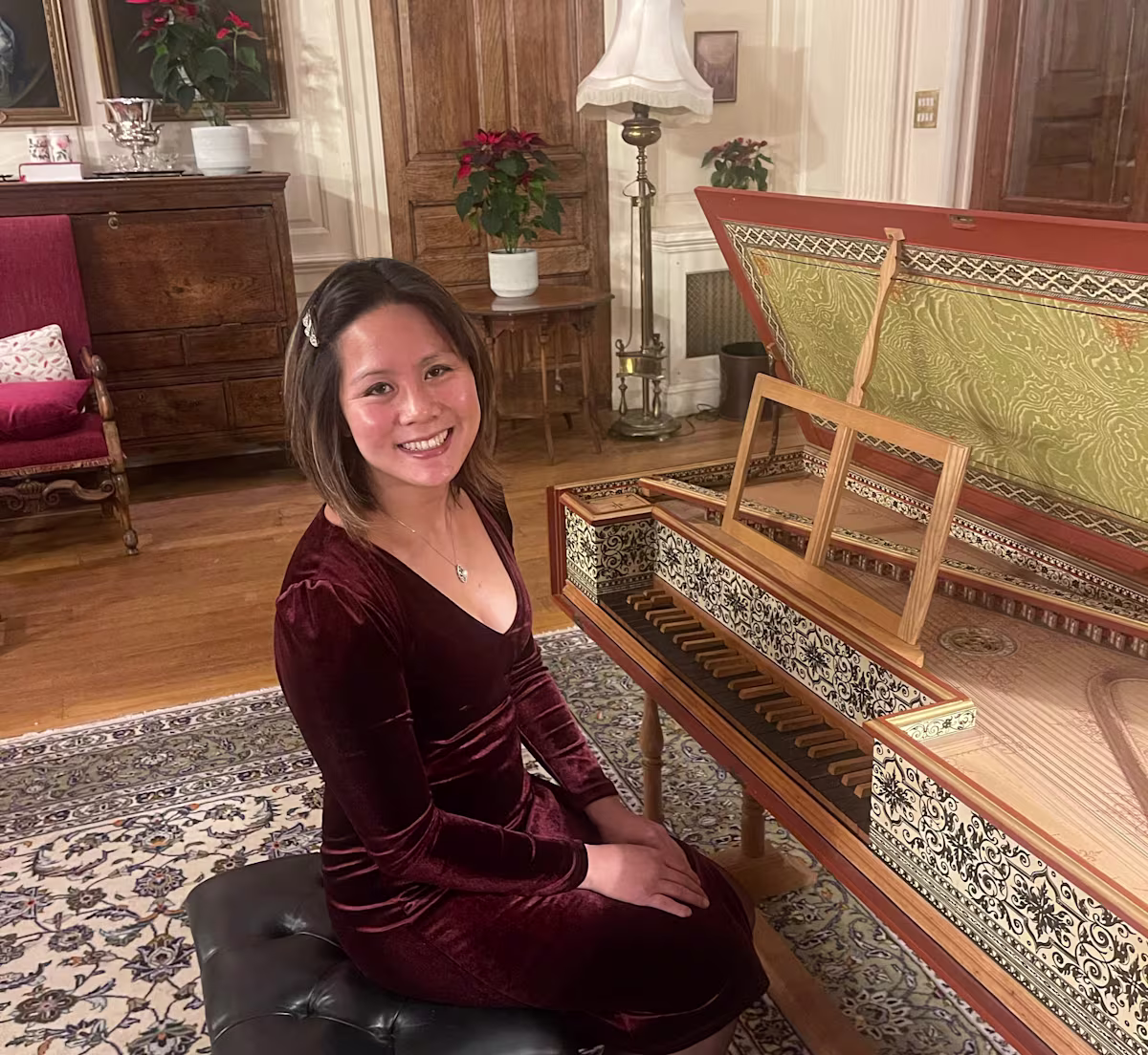 Kiele Sacco – Virginals Recital at Danny House | image by Eligio Luis Quinteiro Kiele Sacco – Virginals Recital at Danny House | image by Eligio Luis Quinteiro