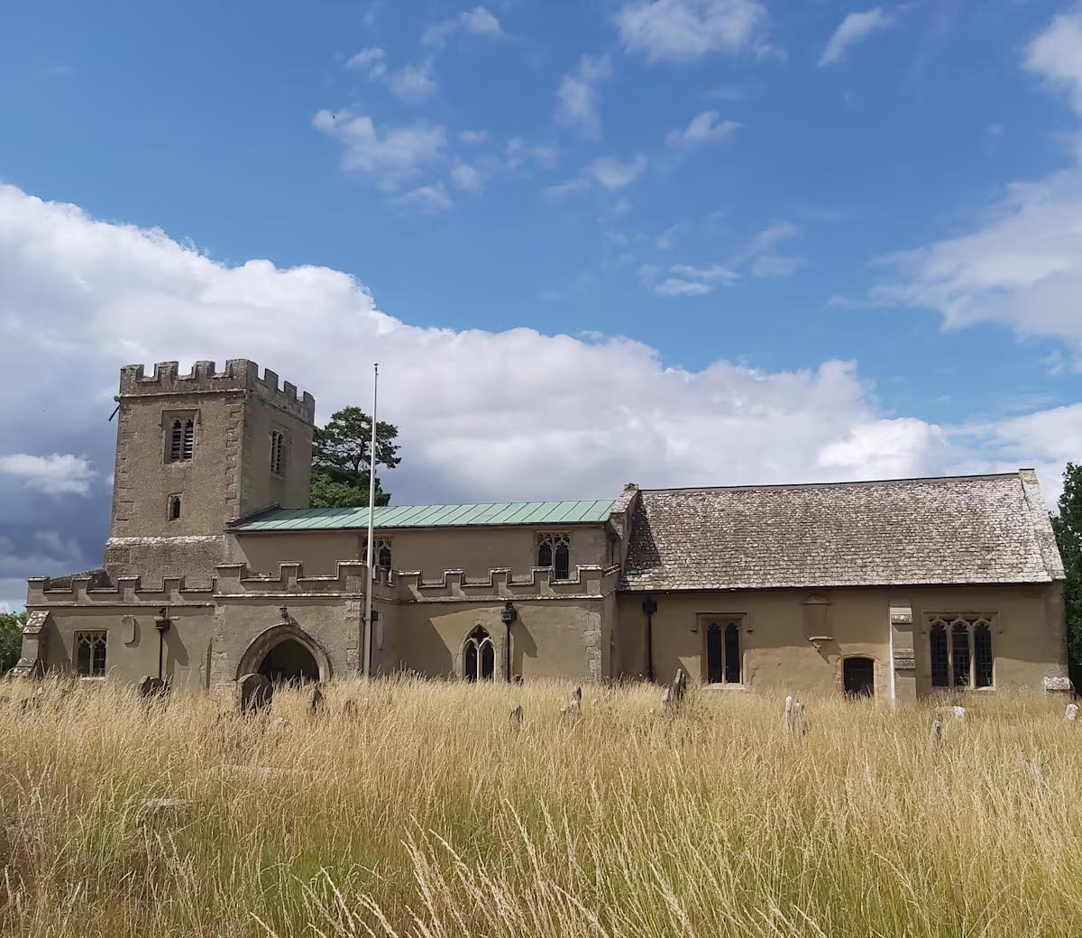 Summer splendour: St Mary’s, Longworth (Oxfordshire), July 2025