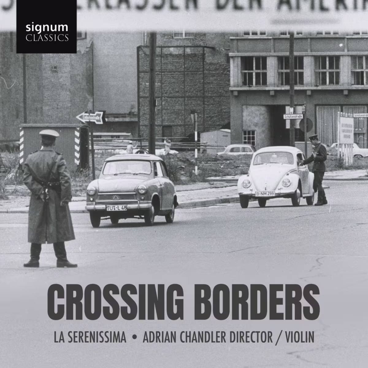 Crossing Borders The cover artwork of La Serenissima and Adrian Chandler's 'Crossing Borders' album