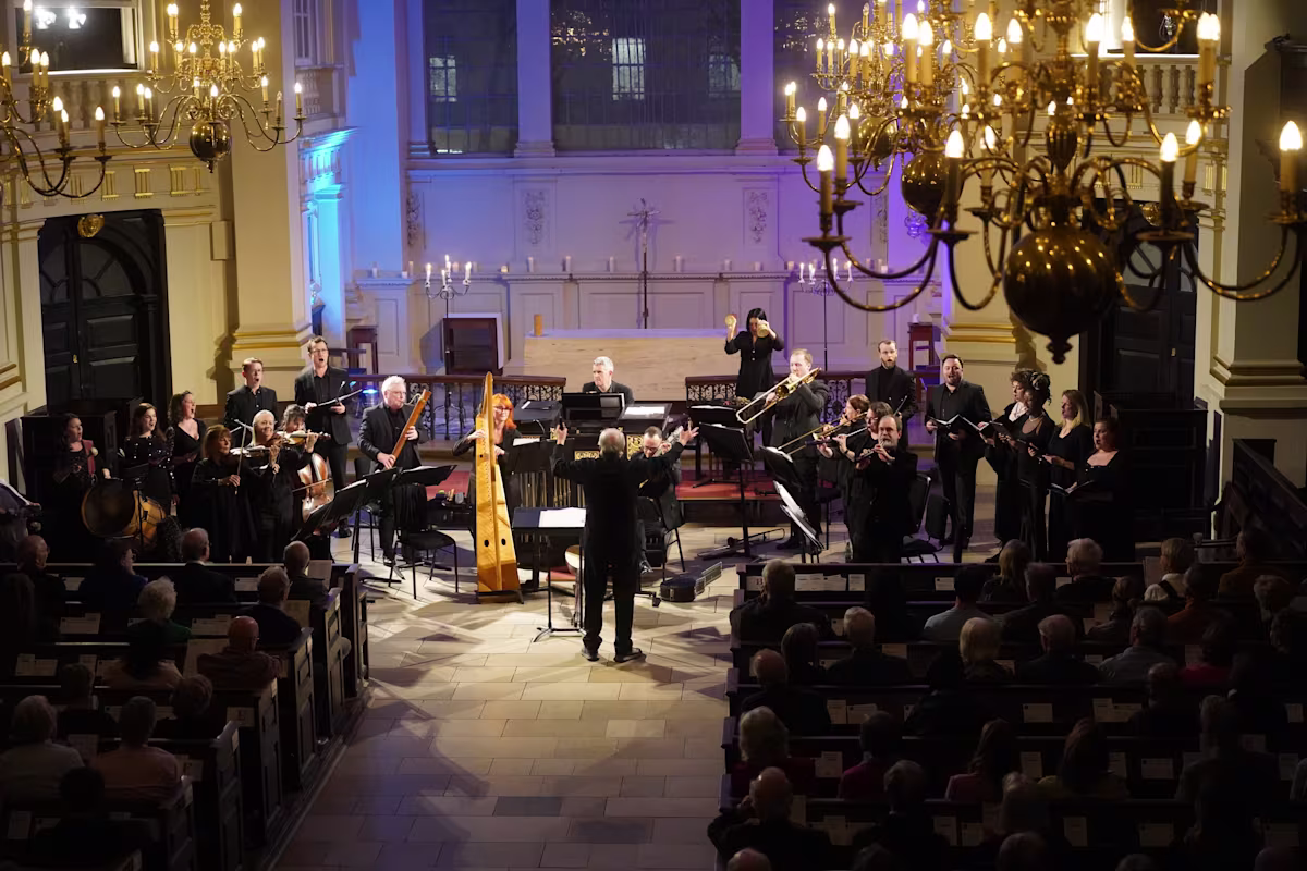 Ex Cathedra performing at St Martin-in-the-Fields | image courtesy of Ex Cathedra
