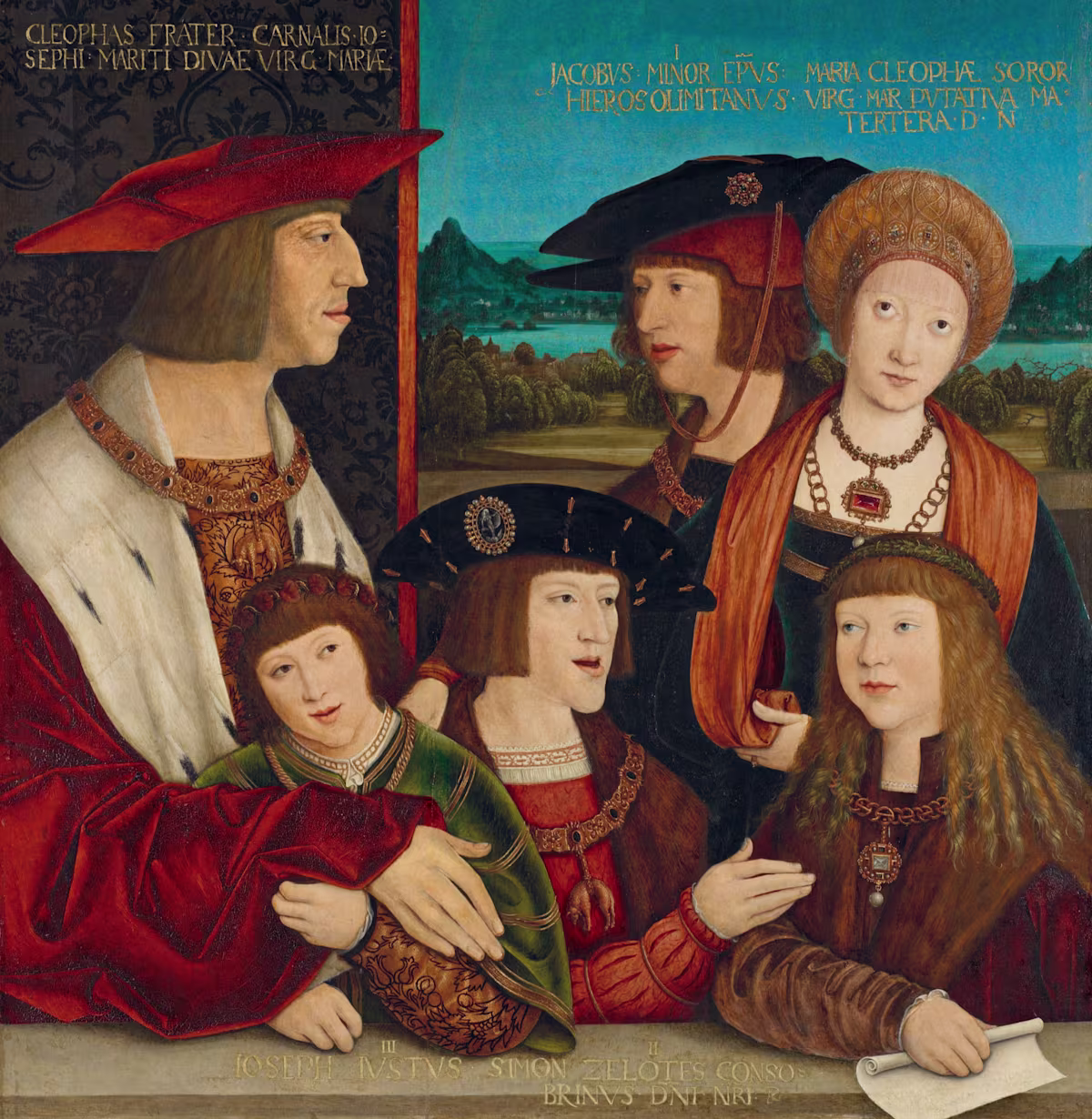 The Emperor Maximilian I and his Family (Bernhard Strigel c.1516-1520) The Emperor Maximilian I and his Family (Bernhard Strigel c.1516-1520)