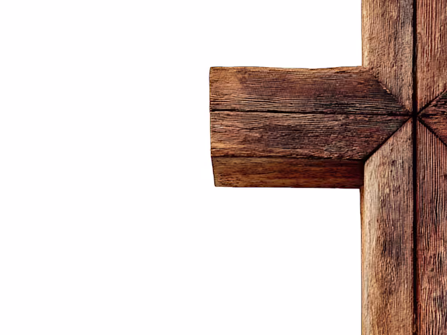 Bach: Mass in B Minor half a wooden cross
