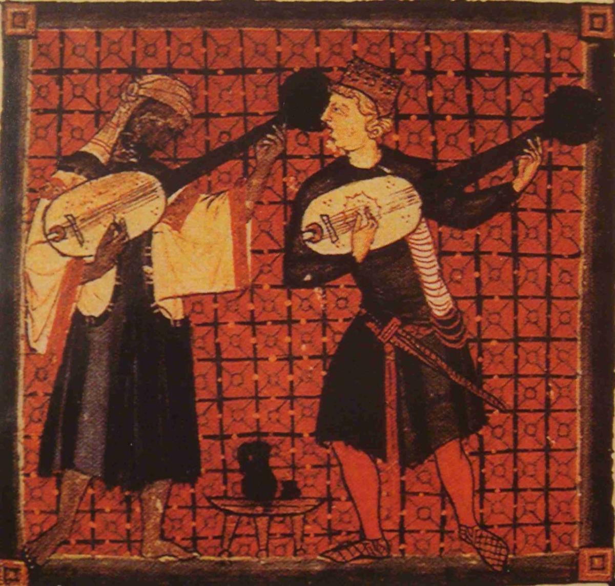 Illustration from the Cantigas de Santa Maria, c.1250