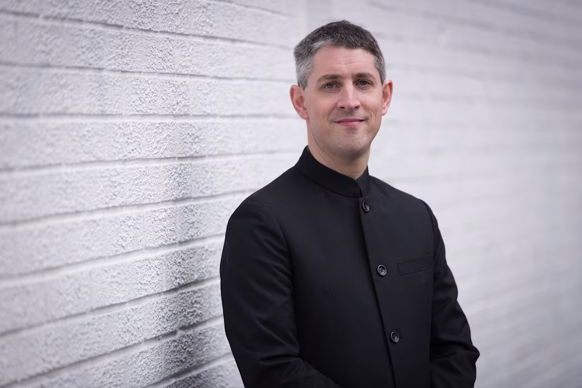 Conductor Andrew Griffiths (photo by Ben McKee) Conductor Andrew Griffiths (photo by Ben McKee)