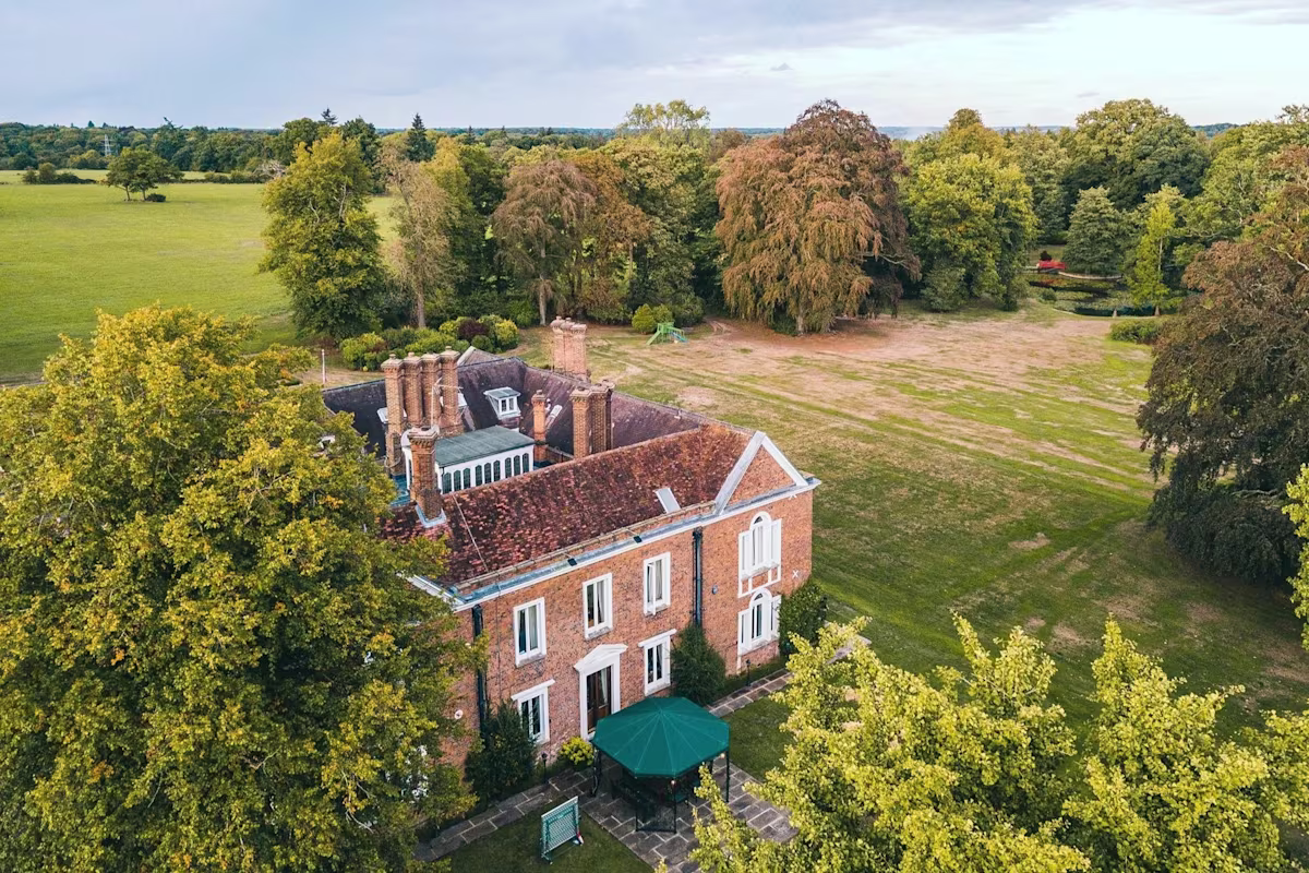 The Vache estate outside Chalfont St Giles in Buckinghamshire The Vache estate outside Chalfont St Giles in Buckinghamshire