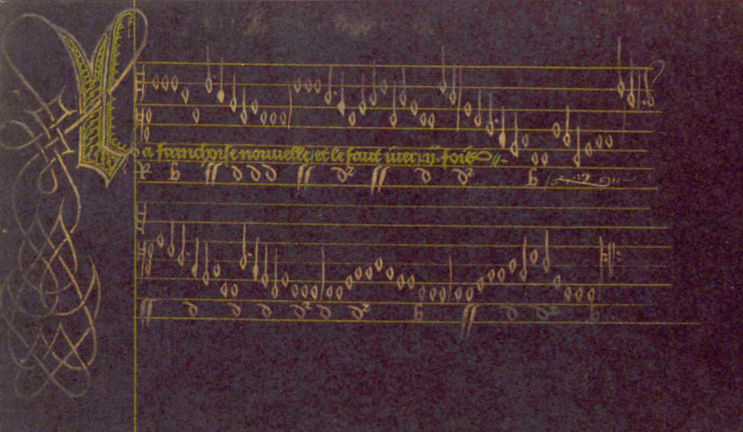 ‘La franchoise nouvelle’ from the Bassedance Book of Marguerite ‘La franchoise nouvelle’ from the Bassedance Book of Marguerite