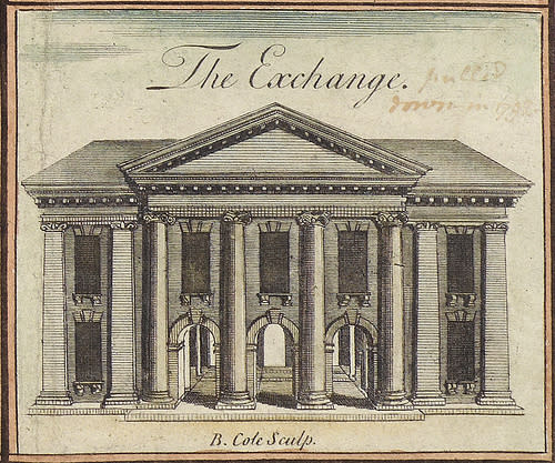 The Manchester Commodities Exchange, 1750