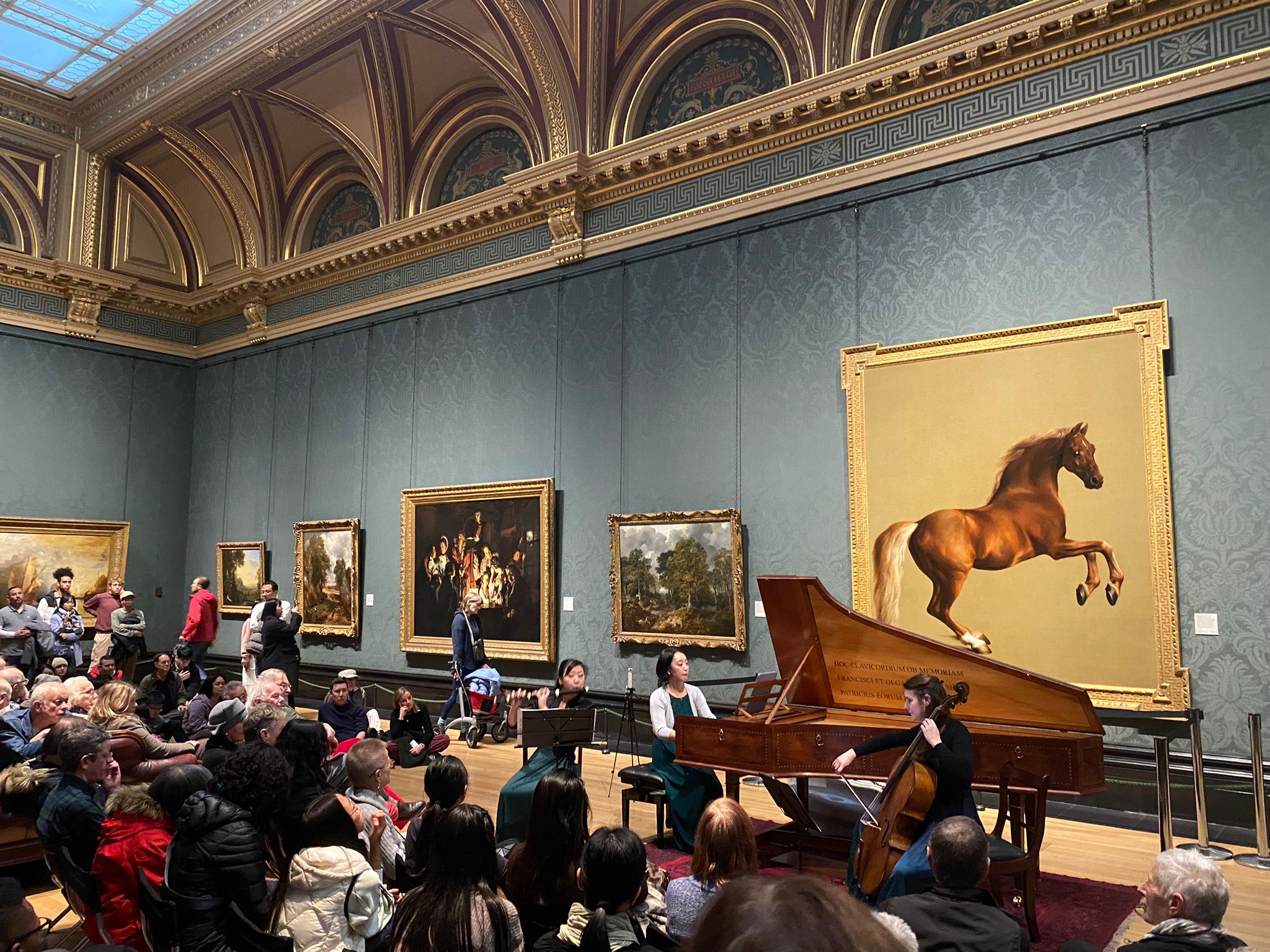 In the light of the candle 