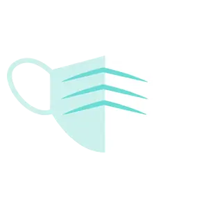 Hygiène buccale avec masque