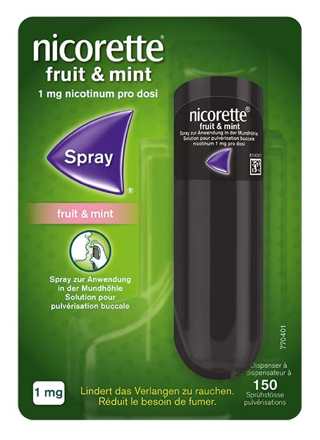 NICORETTE® Solution pour pulvérisation buccale image 2