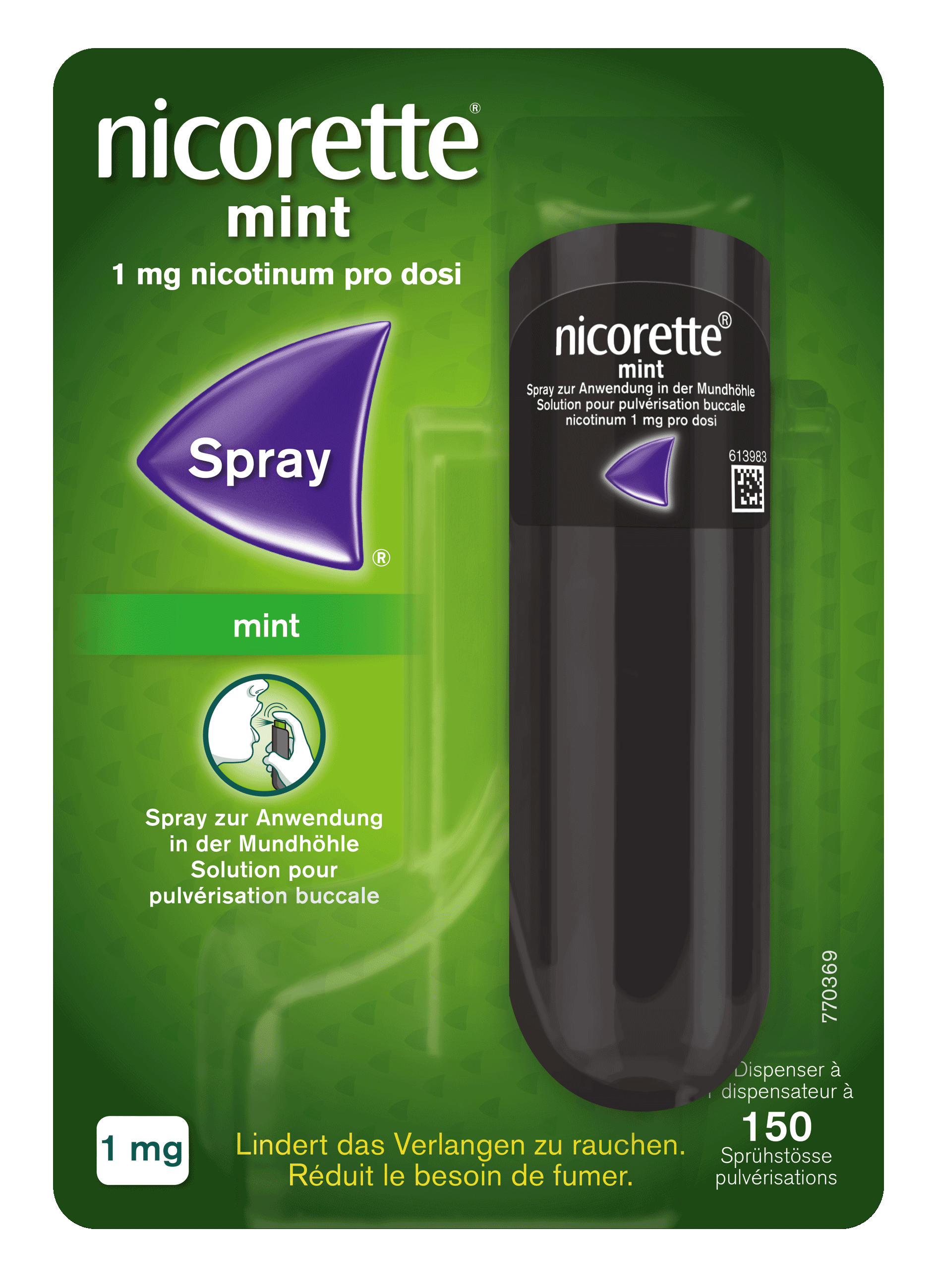 NICORETTE® Spray zur Anwendung in der Mundhöhle image 2