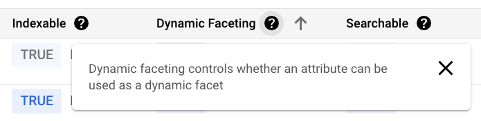 Hovering your mouse over the black question mark explains the purpose of the attribute control.