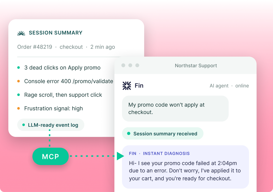two panels, one MCP connection